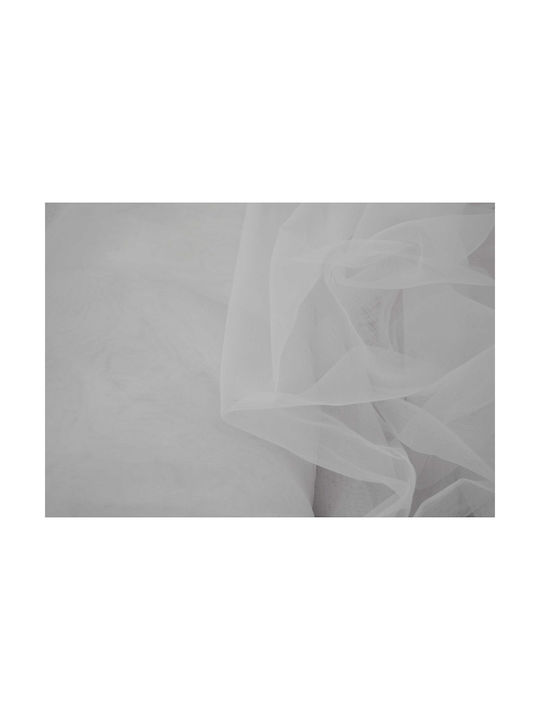 Saray Home Перде с Плик с Писалка Бяло 140x280см