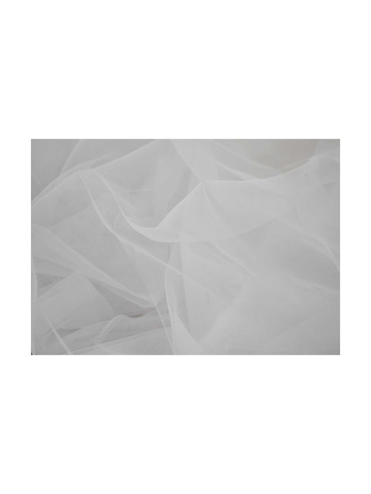 Saray Home Перде с Плик с Писалка Бяло 140x280см