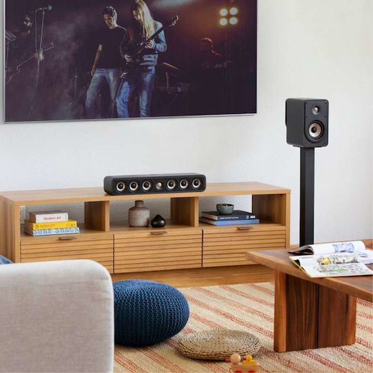Polk Audio Signature Elite ES35 Hi-Fi Speaker Central 150W W62xD15.5xH10.4cm. Black
