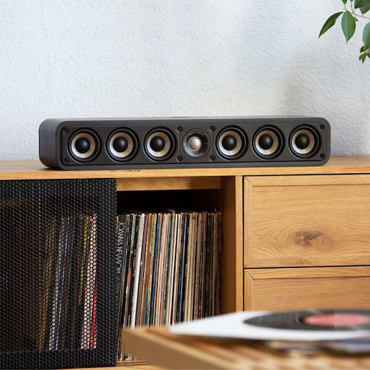 Polk Audio Signature Elite ES35 Hi-Fi Speaker Central 150W W62xD15.5xH10.4cm. Black