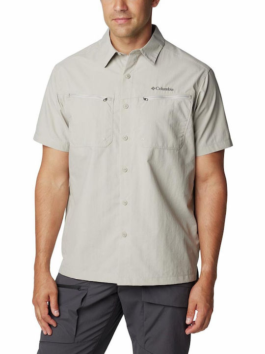 Outdoor Short-sleeved Shirt Gray