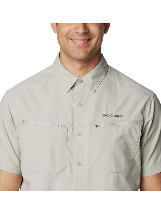 Outdoor Short-sleeved Shirt Gray