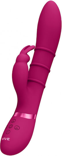 Vive Vibrator Kaninchen 24cm Rosa