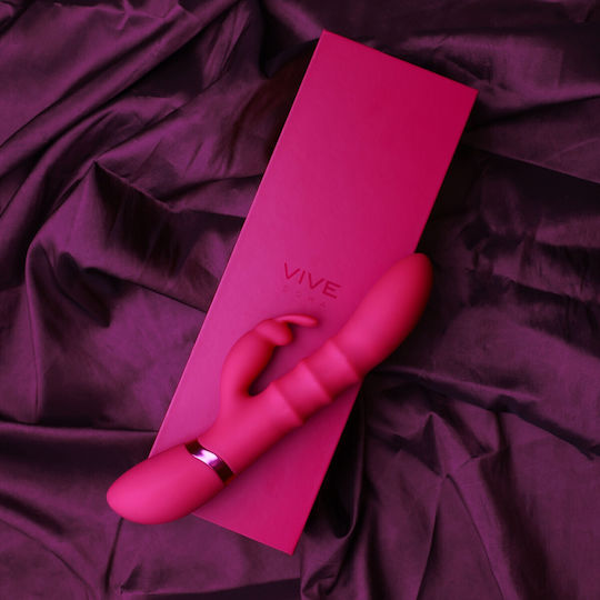 Vive Vibrator Kaninchen 24cm Rosa