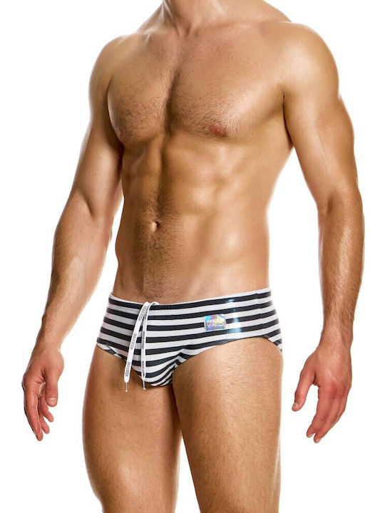 Modus Vivendi Men's Swimwear Black Striped