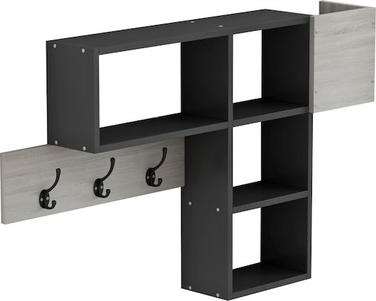 Harlan Entry Furniture with Hanger Gray 99.5x15x61cm