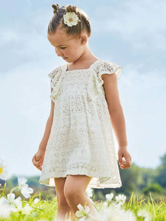 Mayoral Kids Dress White