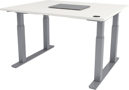 Action-Schreibtischblock - Grau 860-1400x700x700x625/1275mm
