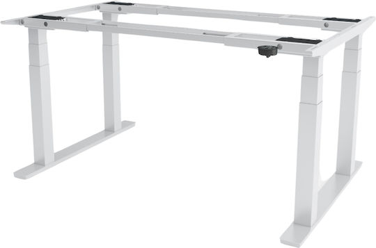 Action-Schreibtischblock - Grau 860-1400x700x700x625/1275mm