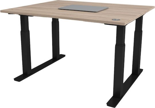 Action Desk Block - White 860-1400x700x700x625/1275mm