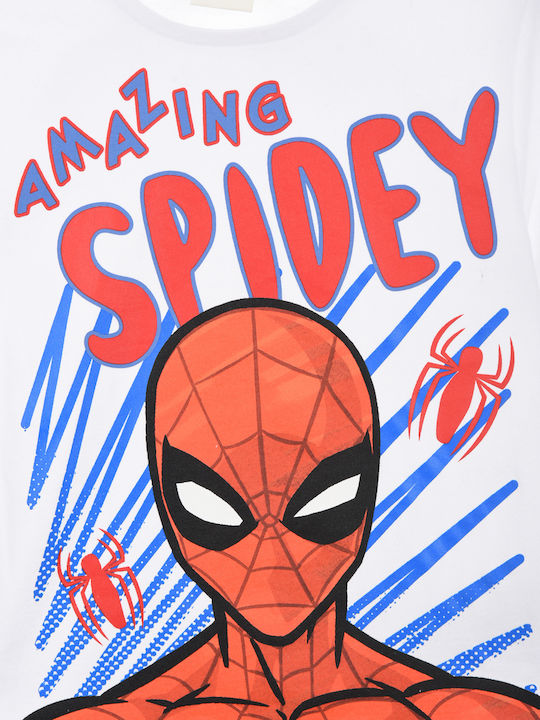 Παιδικό T-shirt Λευκή (λευκό) Amazing Spidey