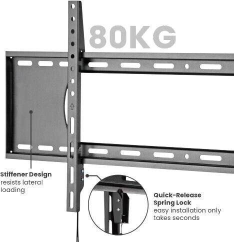 Serioux TV73-48F Wall TV Mount up to 90" and 80kg