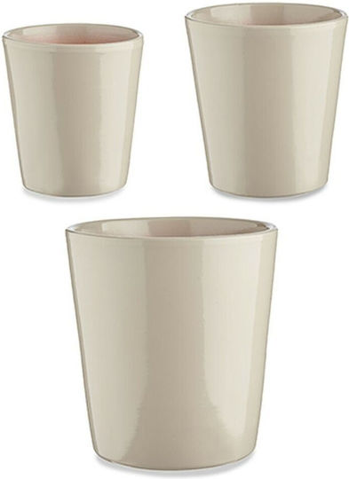 Ibergarden Set 3 Ghivece Plastice Gri