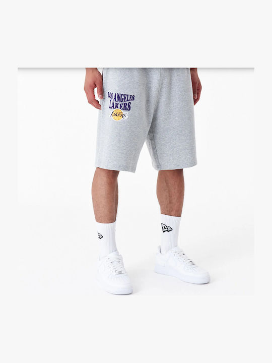 New Era Los Angeles Αθλητική Ανδρική Βερμούδα Γκρι