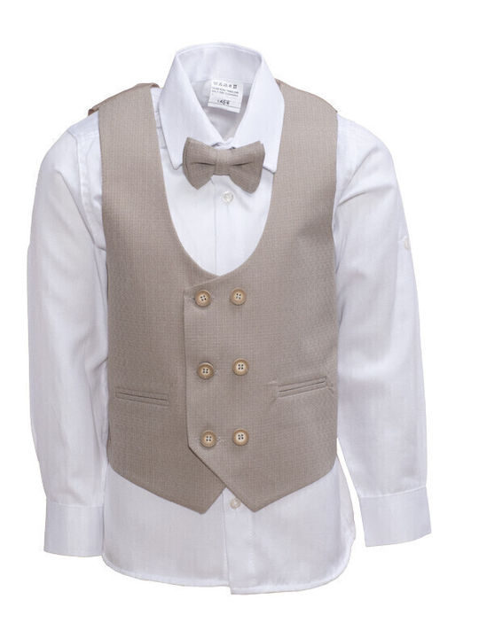 Kids' Suit Winter 5pcs Beige