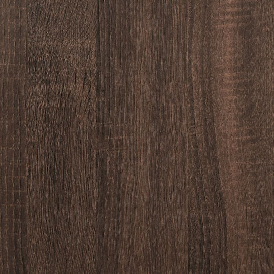 vidaXL Waschtisch ohne Waschbecken L60xB33xH60cm Brown Oak