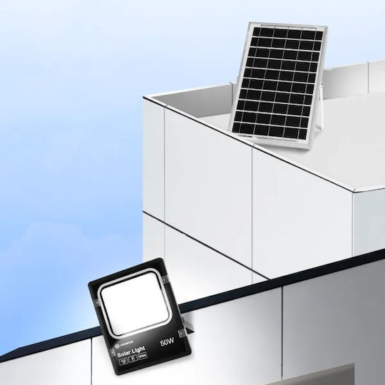 Aigostar Ηλιακός Προβολέας LED 50W Ψυχρό Λευκό 6500K