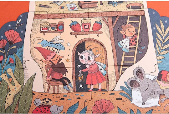 Puzzle pentru Copii Sweet Dreams pentru 2+ ani+ Ani 18buc Londji