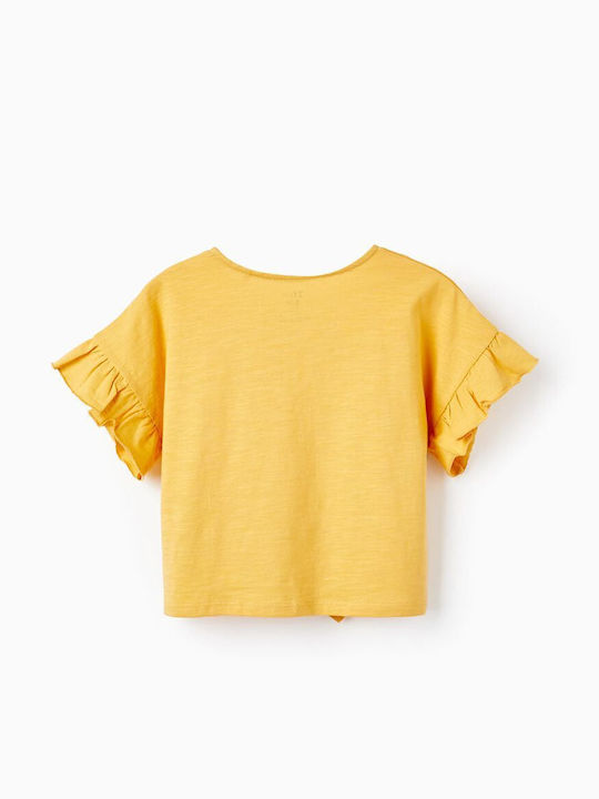 Zippy Kids Blouse Short Sleeve Yellow