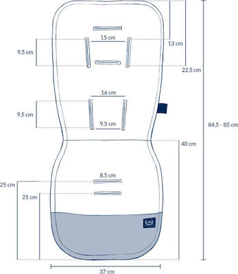 La Millou Husa pentru cărucior Forest 36.5x85buc Kaki