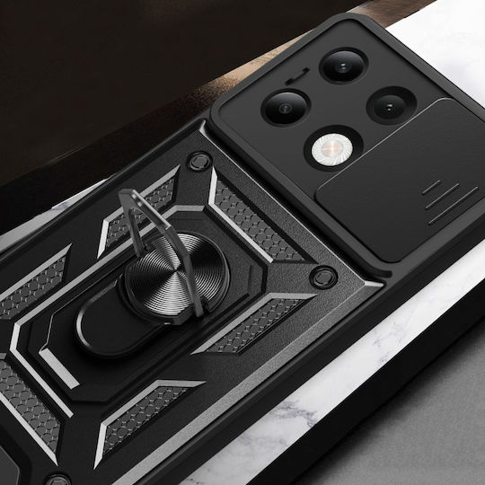 Tech-Protect CamShield Pro Back Cover Plastic Negru (Redmi Note 13 4G LTE)
