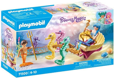 Playmobil Princess Magic Γοργονο-άμαξα Με Ιππόκαμπους για 4-10 ετών