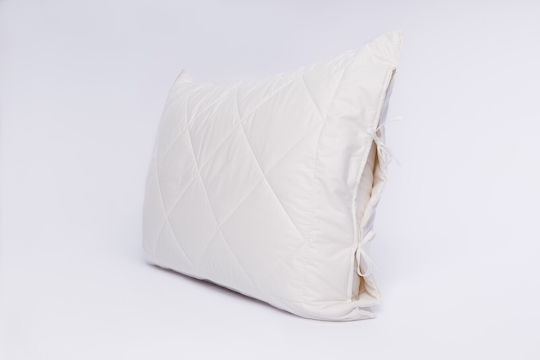Valeria Home Μαξιλαροθήκη Μπεζ 50x60εκ.