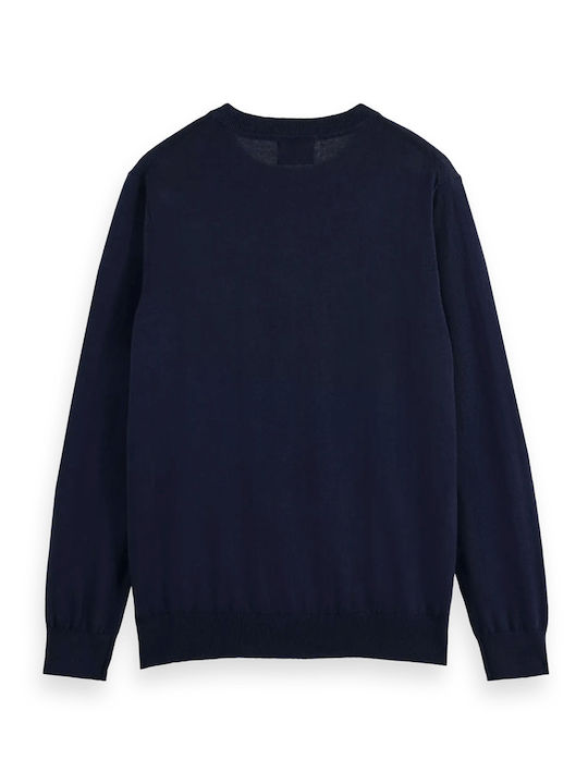 Scotch & Soda Men's Long Sleeve Sweater Blue