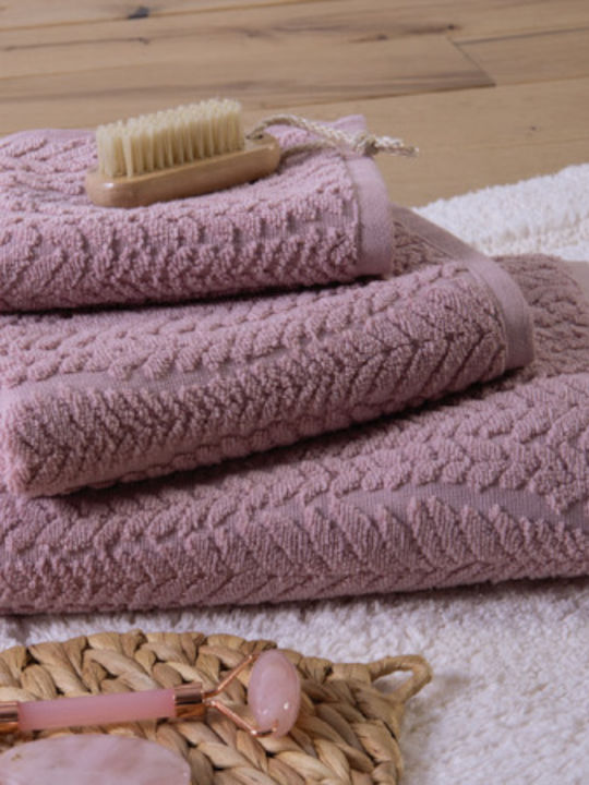 Nef-Nef Homeware Bath Towel Premium Nether 70x140cm. Lilac Weight 550gr/m²