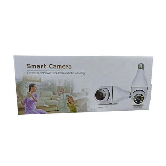 Hidden Camera WiFi Lamp with Memory Card Slot and Motion Detector