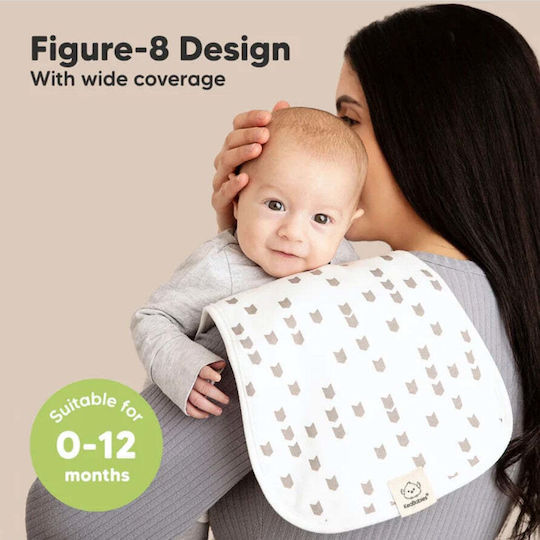Kea Babies Пелени за Бебета Памук 53x25см 5 Бройки