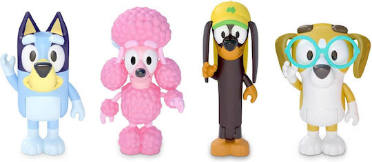 Moose Toys Family Pack oder Bluey & Friends Bluey für 3+ Jahre 8cm Mehrfach (null)