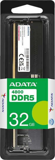 Adata Premier 32GB DDR5 RAM с Скорост 5600 за Настолен Компютър