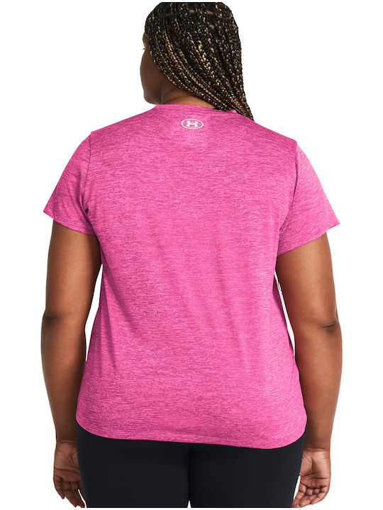 Under Armour Γυναικείο T-shirt Ροζ