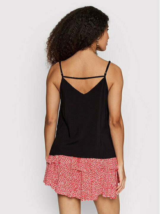 Jack & Jones Women's Summer Blouse Sleeveless black