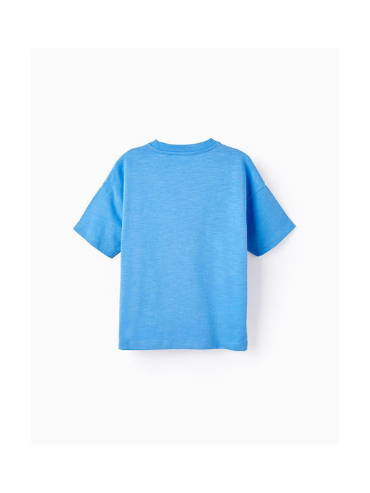 Zippy Kinder-T-Shirt Blau