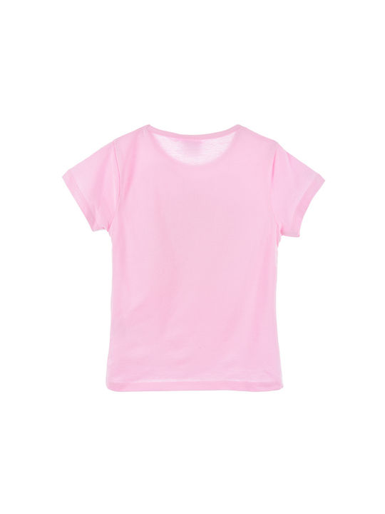 Superheroes Kinder-T-Shirt Rosa