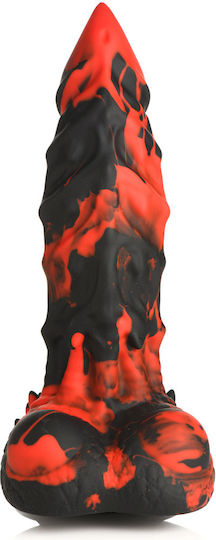 XR Dildo mit Hoden und Saugnapf Rot