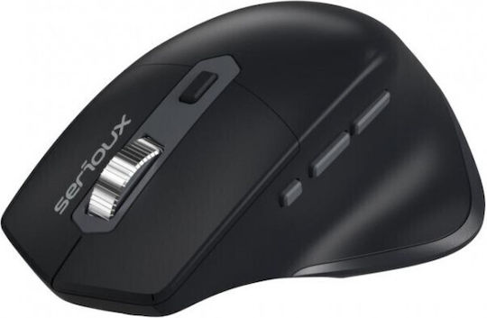 Serioux Apex 166 Ασύρματο Ποντίκι Μαύρο