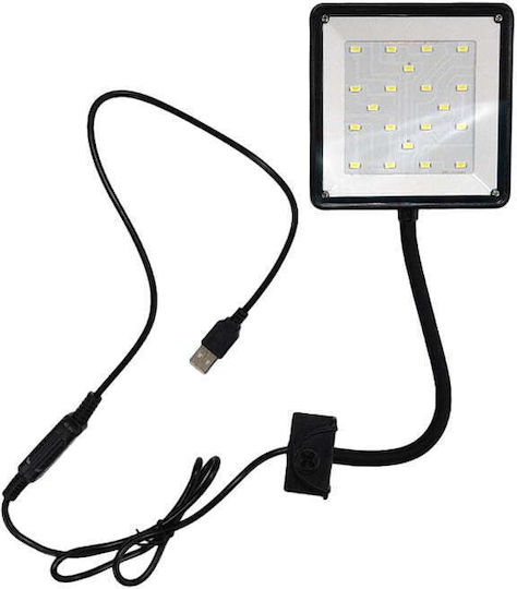 Yiaqua Aquarium Lamp 7w Dee-029 - Clip On Led Light