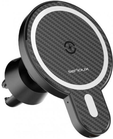 Serioux Car Mobile Mount with MagSafe Magnet Black
