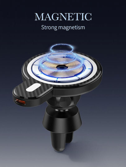 Serioux Car Mobile Mount with MagSafe Magnet Black