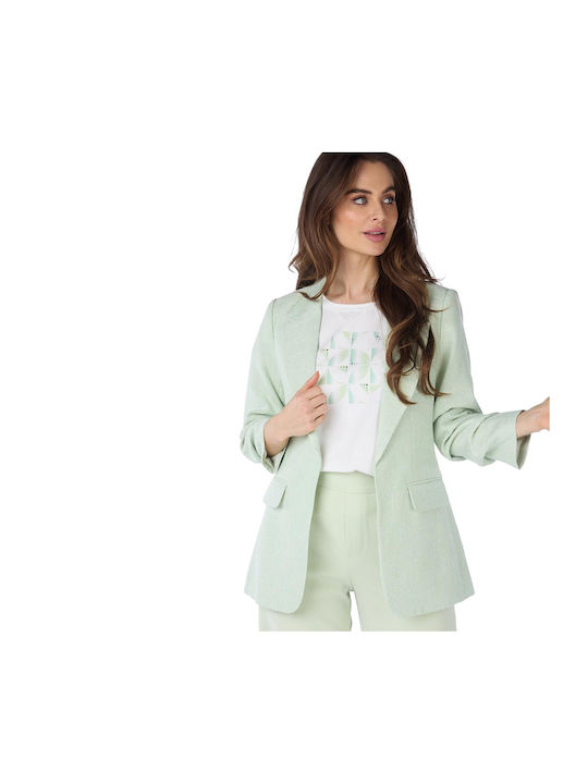 Esqualo Blazer pentru femei Sacou Verde