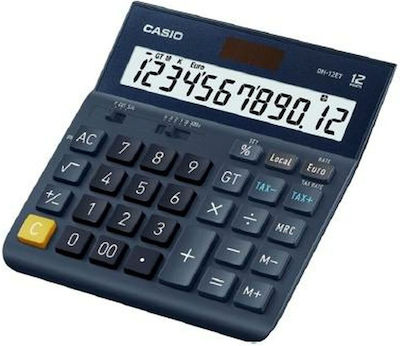 Casio Калкулатор Счетоводство 12 Цифри в Черно Цвят 10бр