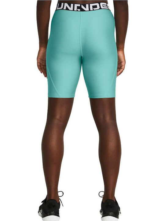 Under Armour Frauen Kurze Hosen Leggings Türkis