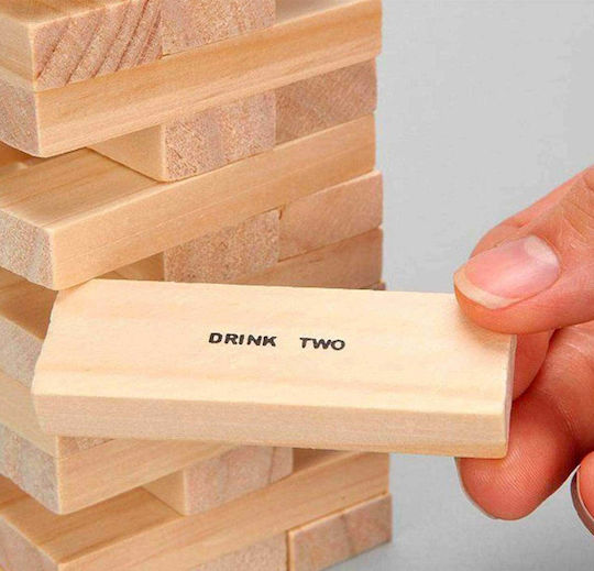 Drunken Tower Drinking Game from Wooden 1000-41600069