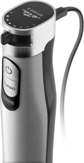ETA Spesso II Ραβδομπλέντερ με Ανοξείδωτη Ράβδο 1200W Ασημί