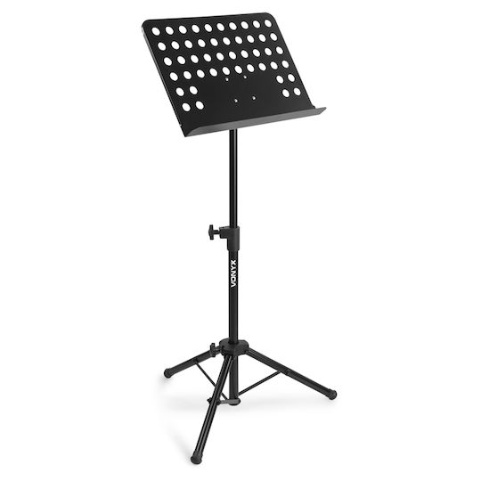 Vonyx MSS01 Pupitru Orchestrei Înălțime 96-150cm Negru 180.152