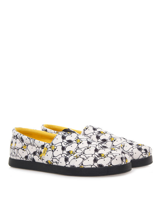 Toms Material textil Espadrile pentru bărbați în Alb Culoare