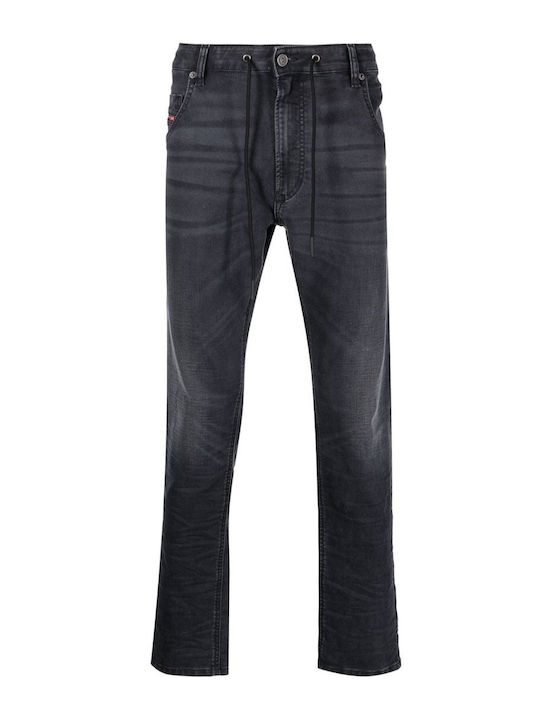 Diesel Krooley-y-ne Men's Denim Trousers Regular Fit Black